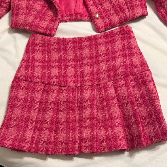 Pink Plaid Women's outfit - Picture 2 of 3